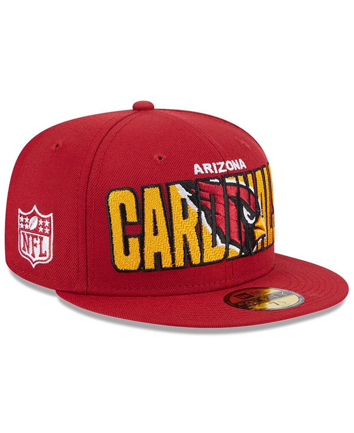 

Мужская облегающая кепка Cardinal Arizona Cardinals 2023 NFL Draft 59FIFTY New Era