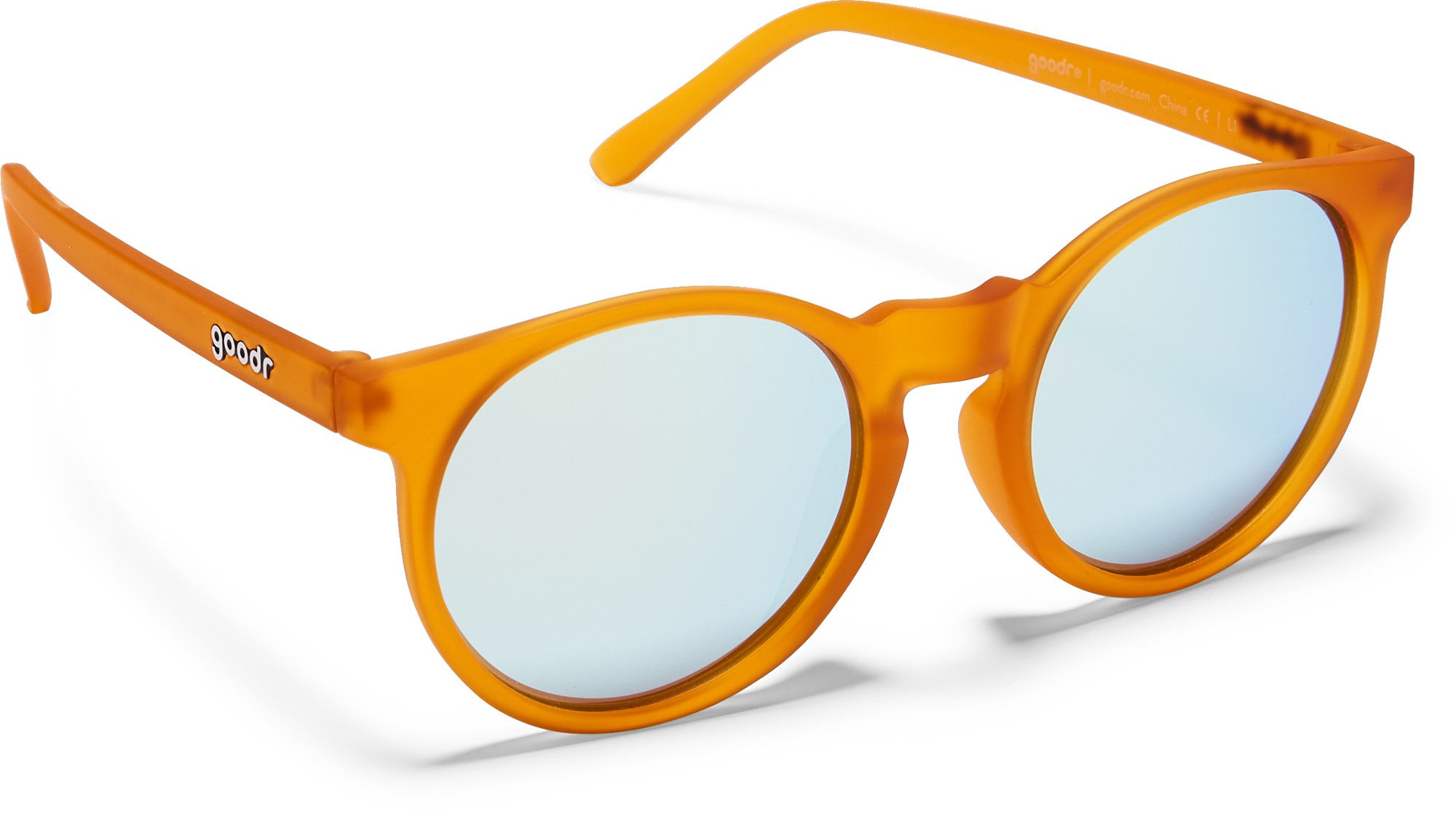 Поляризованные солнцезащитные очки Circle Gs goodr, желтый