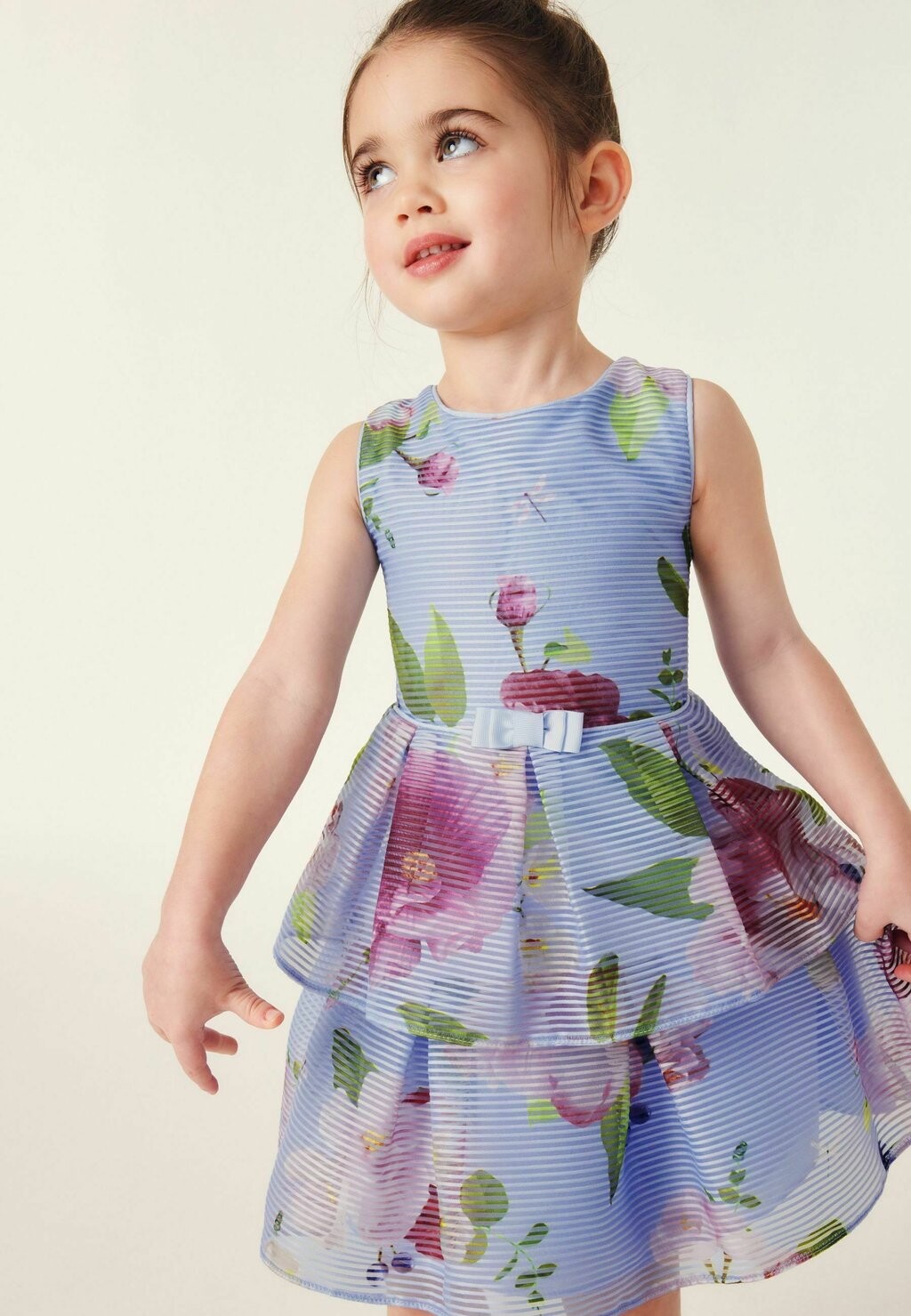 

Летнее платье Floral Striped Regular Fit Baker by Ted Baker, синий