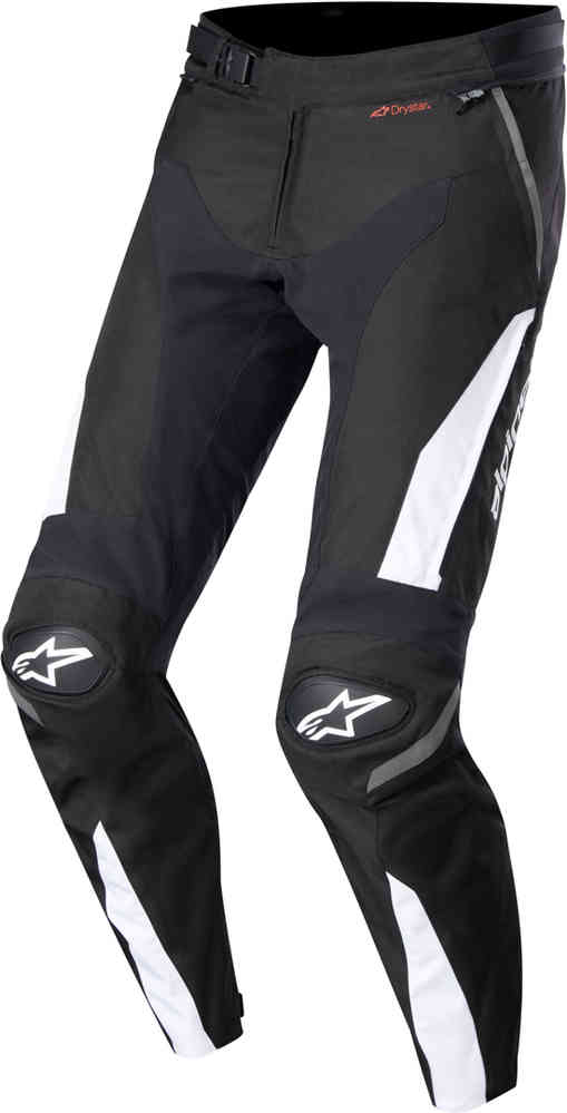 цена T-SP R Drystar водонепроницаемые текстильные мотоциклетные брюки Alpinestars, черно-белый
