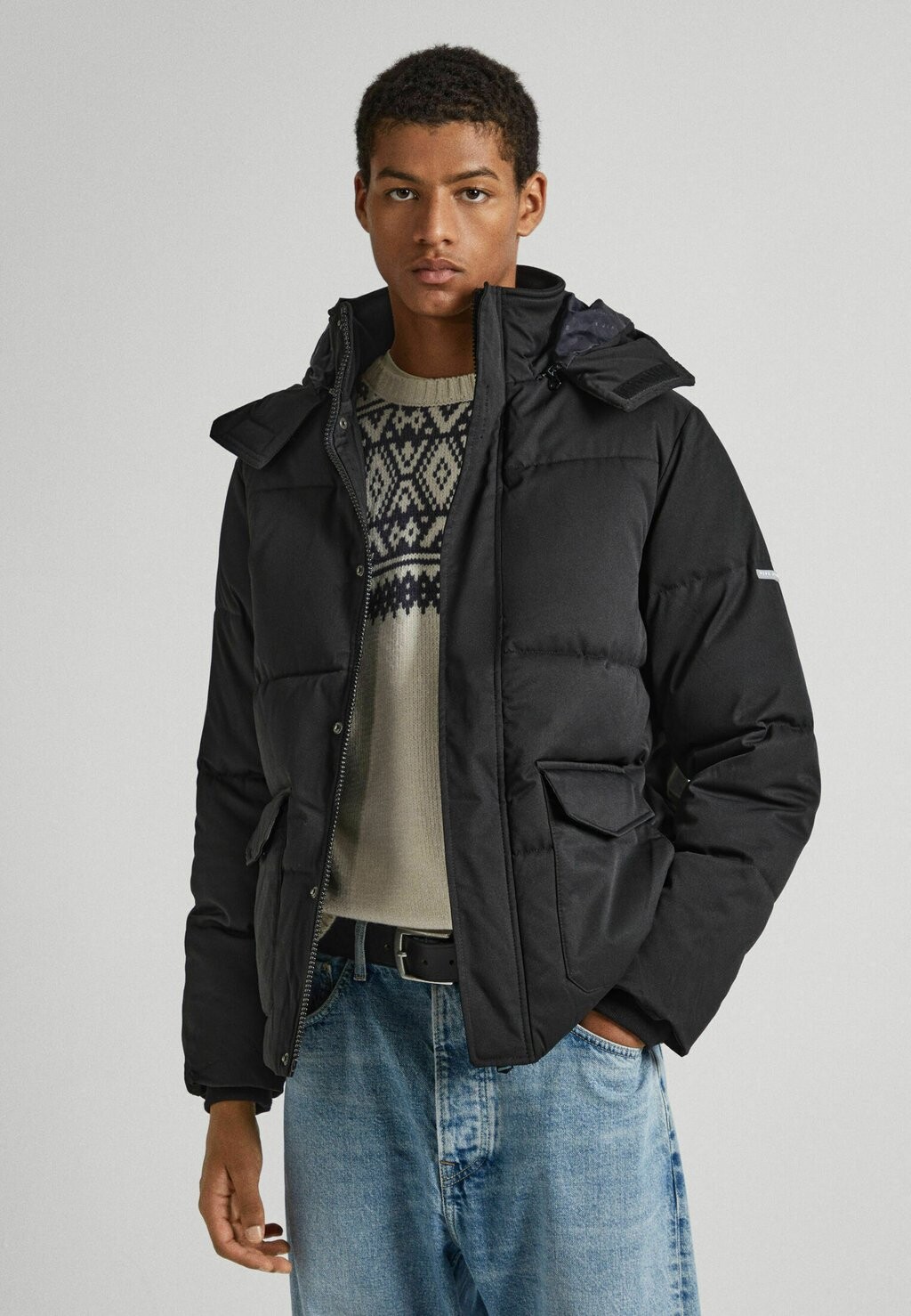 

Зимняя куртка Pepe Jeans, черный