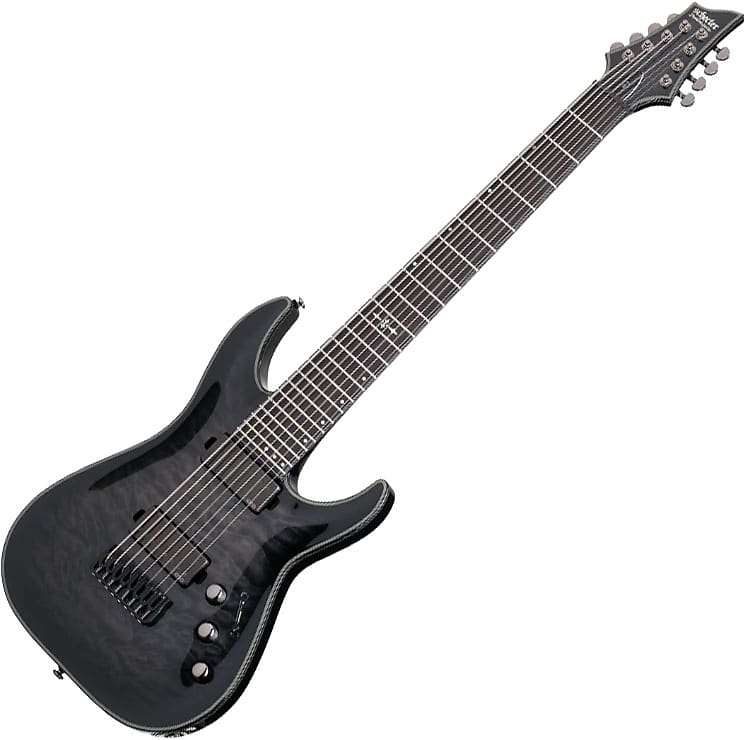 

Электрогитара Schecter Hellraiser Hybrid C-8 Electric Guitar Trans Black Burst