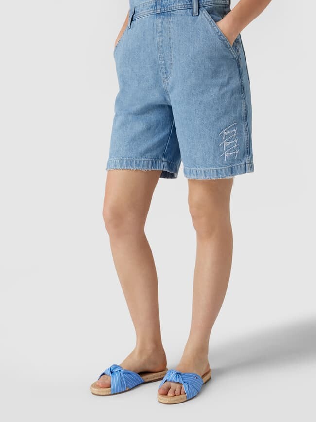 

Мюли с узлом Tommy Hilfiger, светло-синий