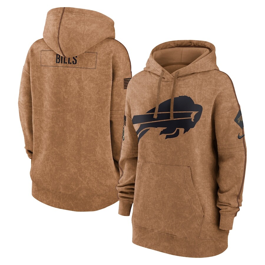 

Пуловер с капюшоном Nike Buffalo Bills, коричневый
