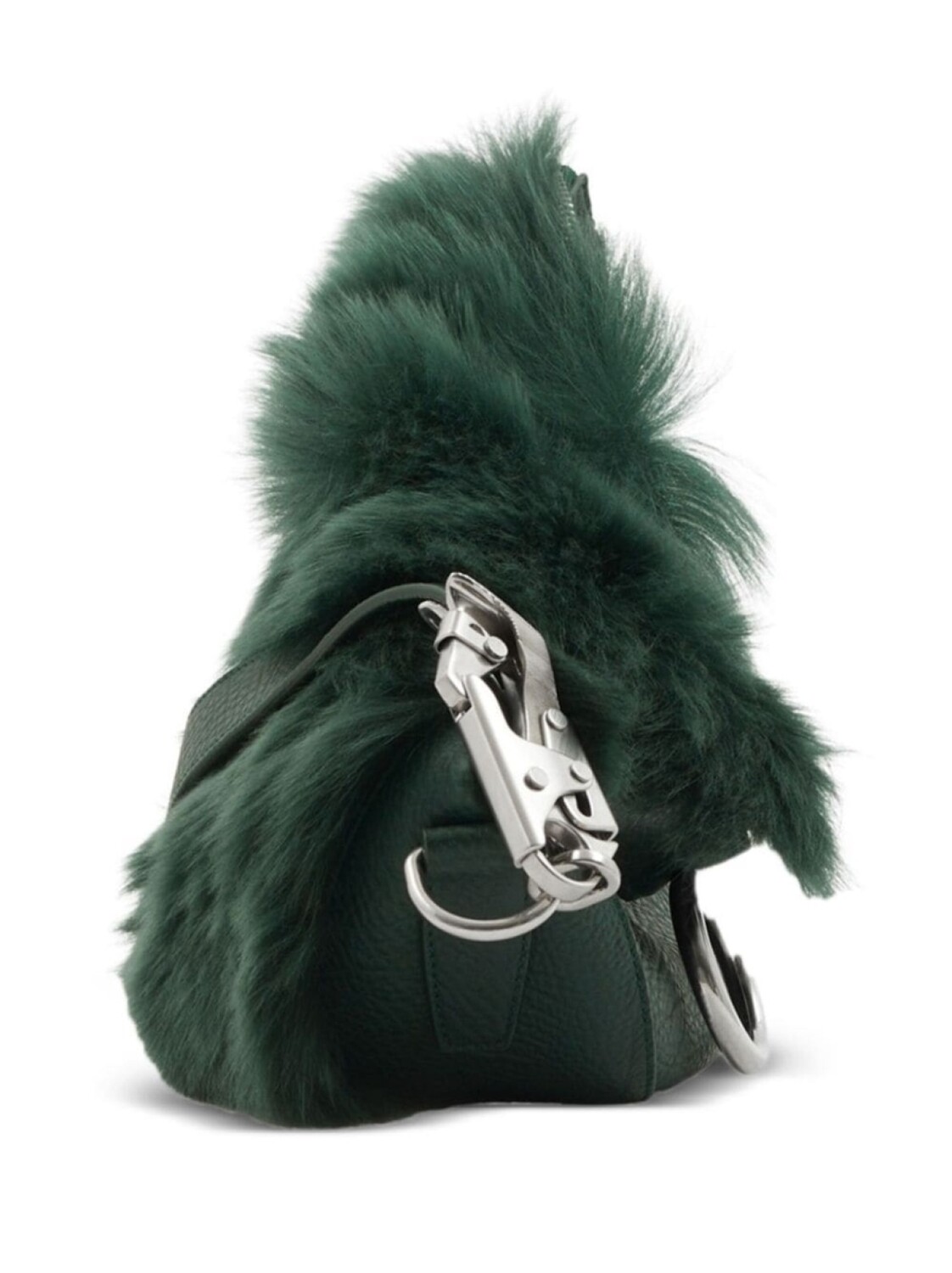 

Burberry маленькая сумка Knight из искусственного меха, зеленый