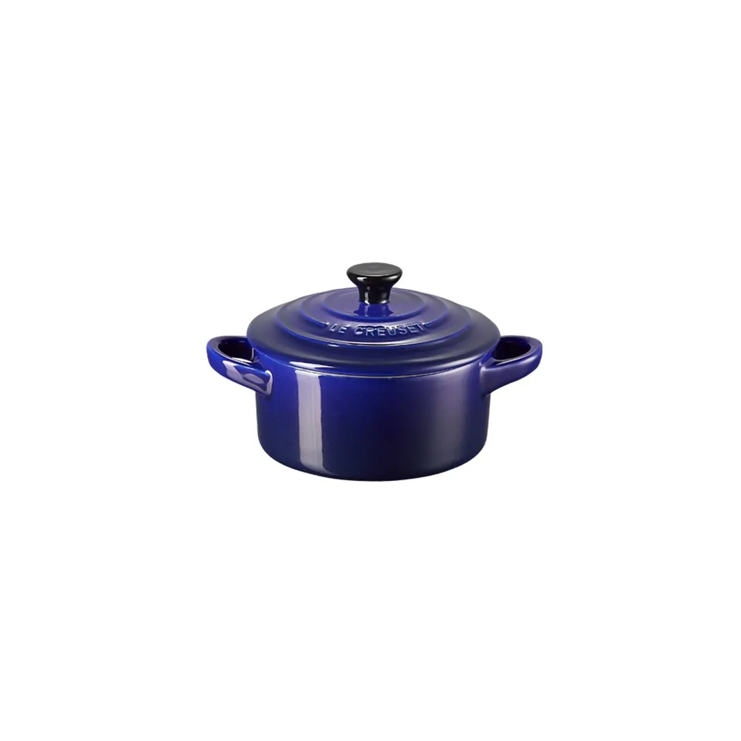 

Мини-кокотница из керамогранита Le Creuset, индиго