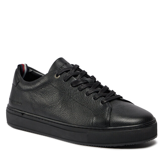

Кроссовки Tommy Hilfiger PremiumCupsole Grained, черный