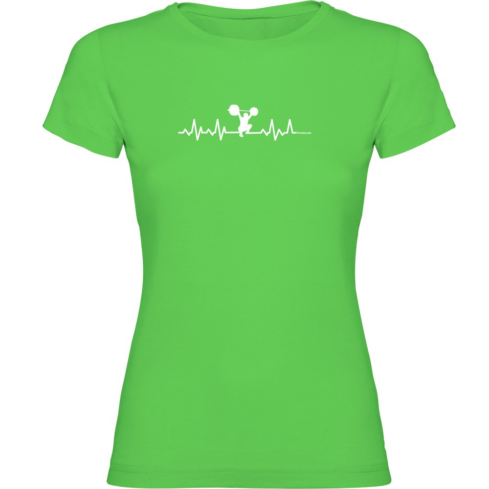Футболка Kruskis Fitness Heartbeat, зеленый