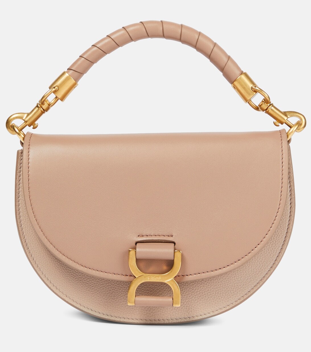 

Маленькая кожаная сумка через плечо Marcie Chloé, розовый