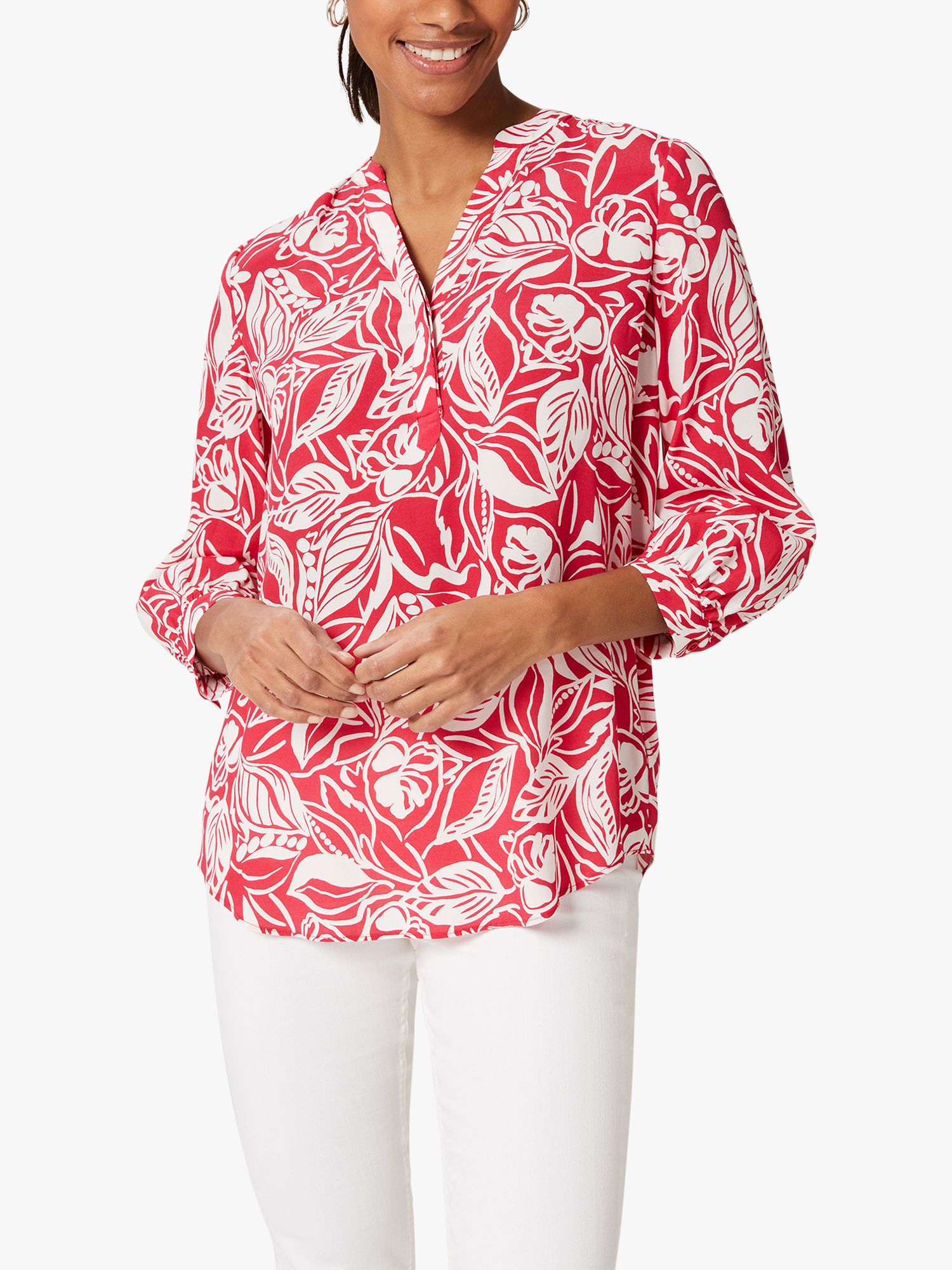 Hobbs Essie Блузка с цветочным принтом, разноцветный блузка с цветочным принтом xs разноцветный