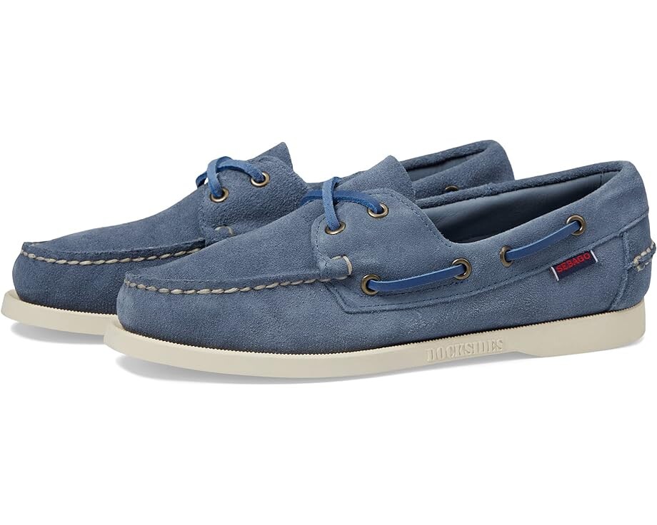 

Топсайдеры Sebago Portland Rough Out, индиго