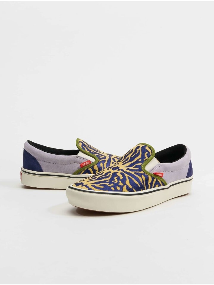

Кроссовки на шнуровке Vans, цвет bugs blueprint