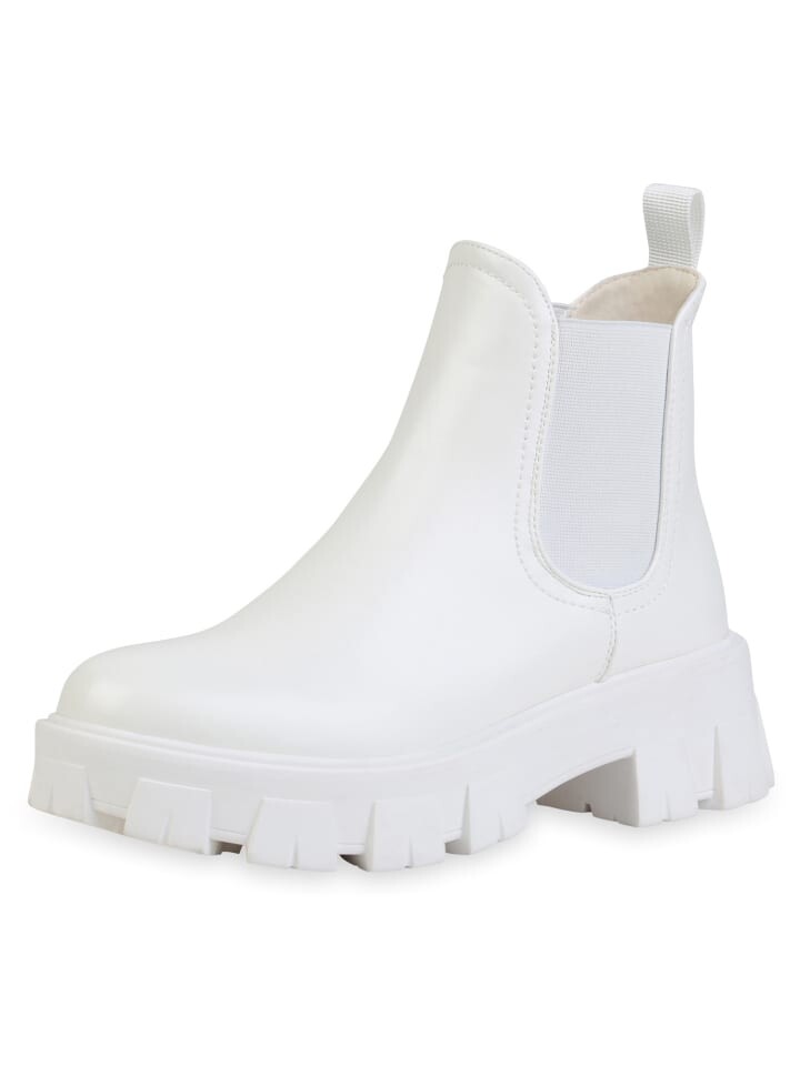 

Ботильоны VAN HILL Plateau Boots Genesis, белый