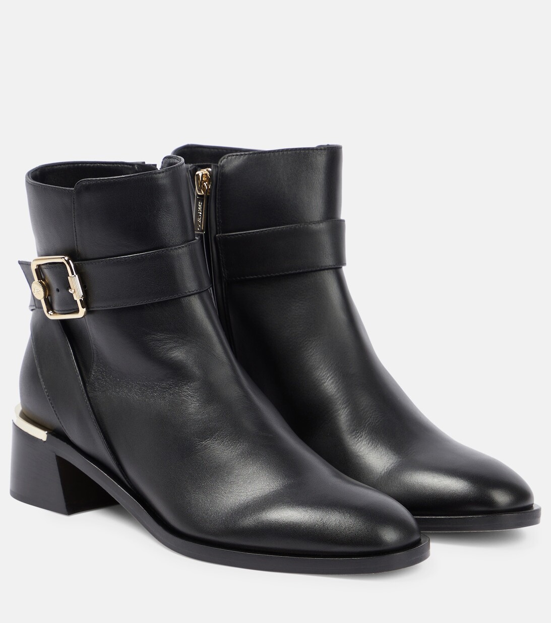 

Кожаные ботильоны Claris Jimmy Choo, черный
