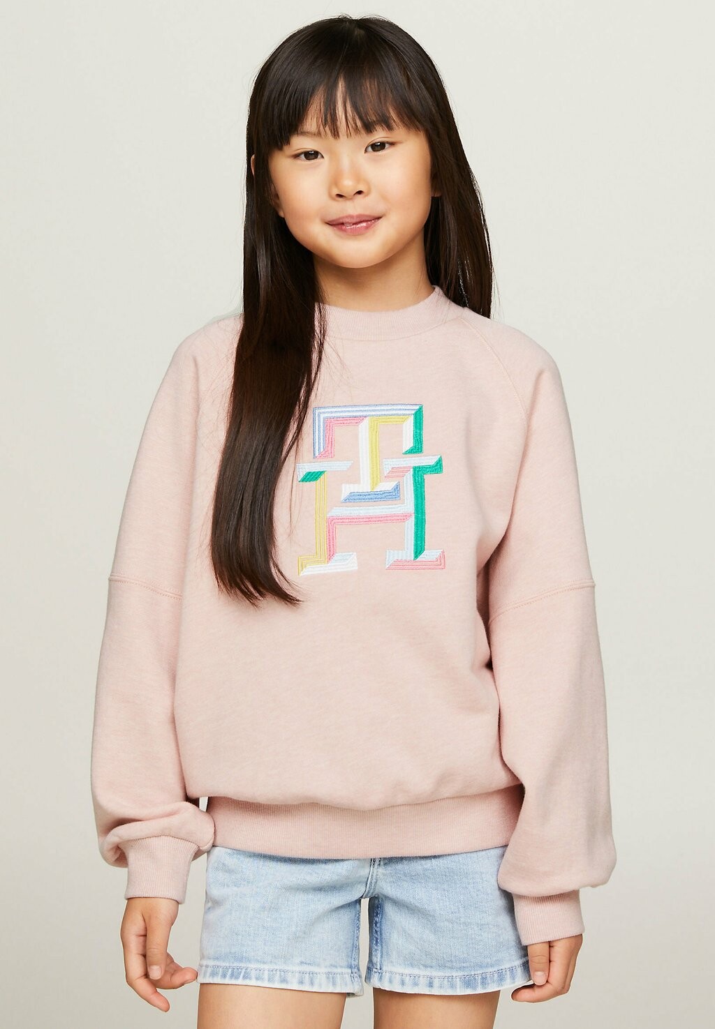 

Толстовка MONOGRAM Tommy Hilfiger, цвет teaberry blossom heather