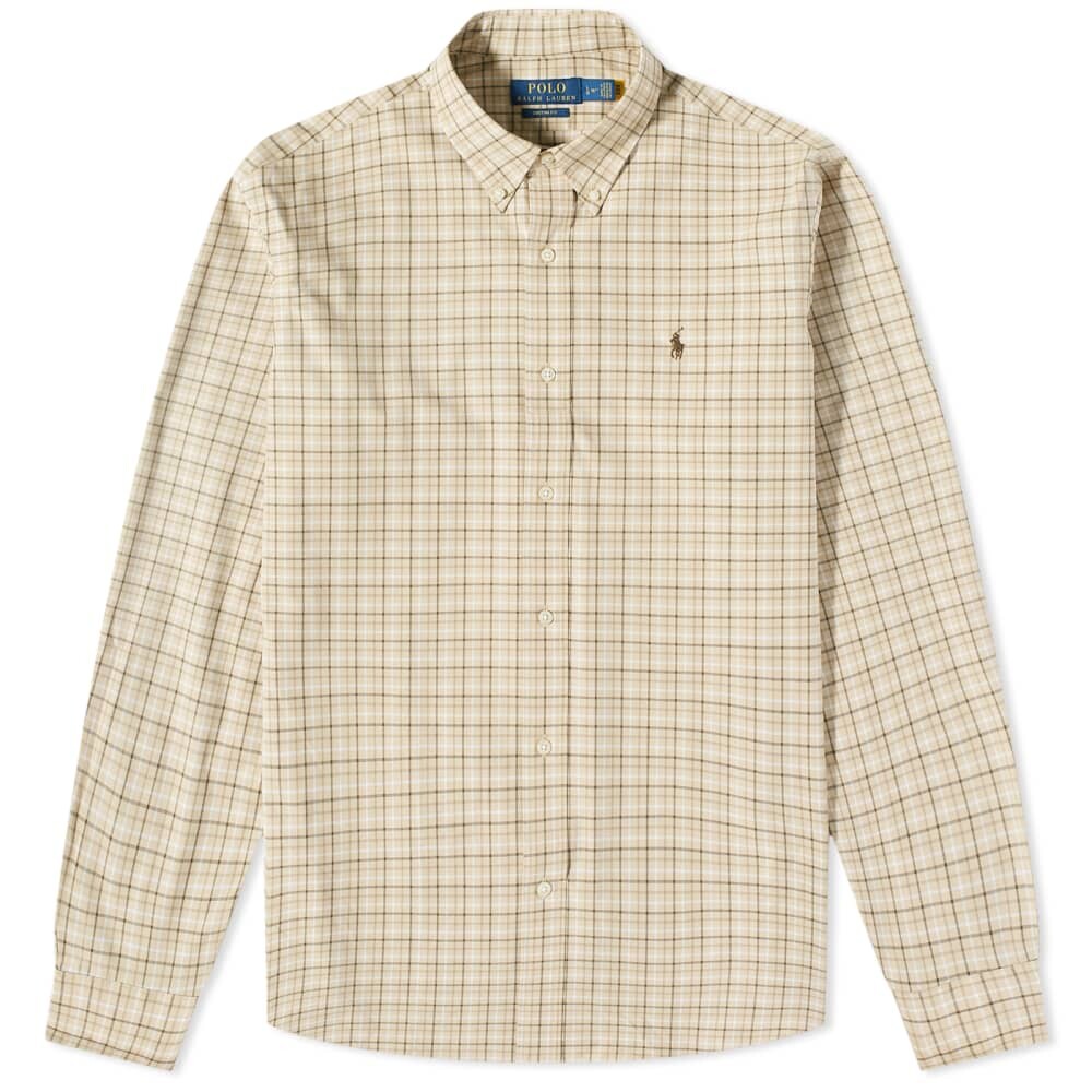 

Рубашка в клетку с длинными рукавами Polo Ralph Lauren, мультиколор