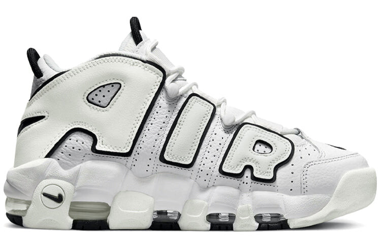 

Кроссовки женские баскетбольные Nike Air More Uptempo Summit, белый / черный