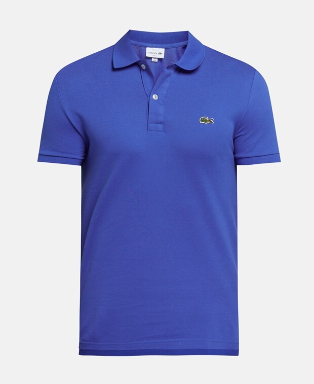 

Рубашка-поло из пике Lacoste, цвет Slate Blue