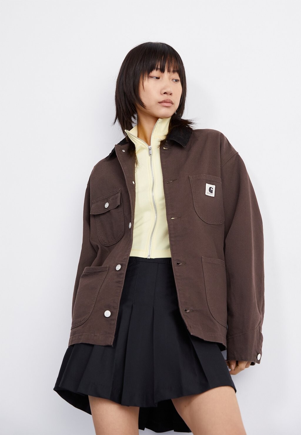 

Куртка Carhartt WIP MICHIGAN, цвет tobacco/black