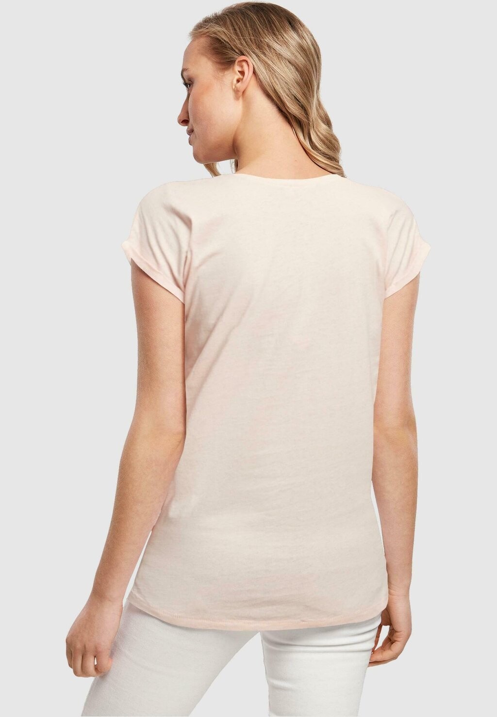 

Футболка с принтом GRAND NEW YORK EXTENDED SHOULDER TEE Merchcode, розовый