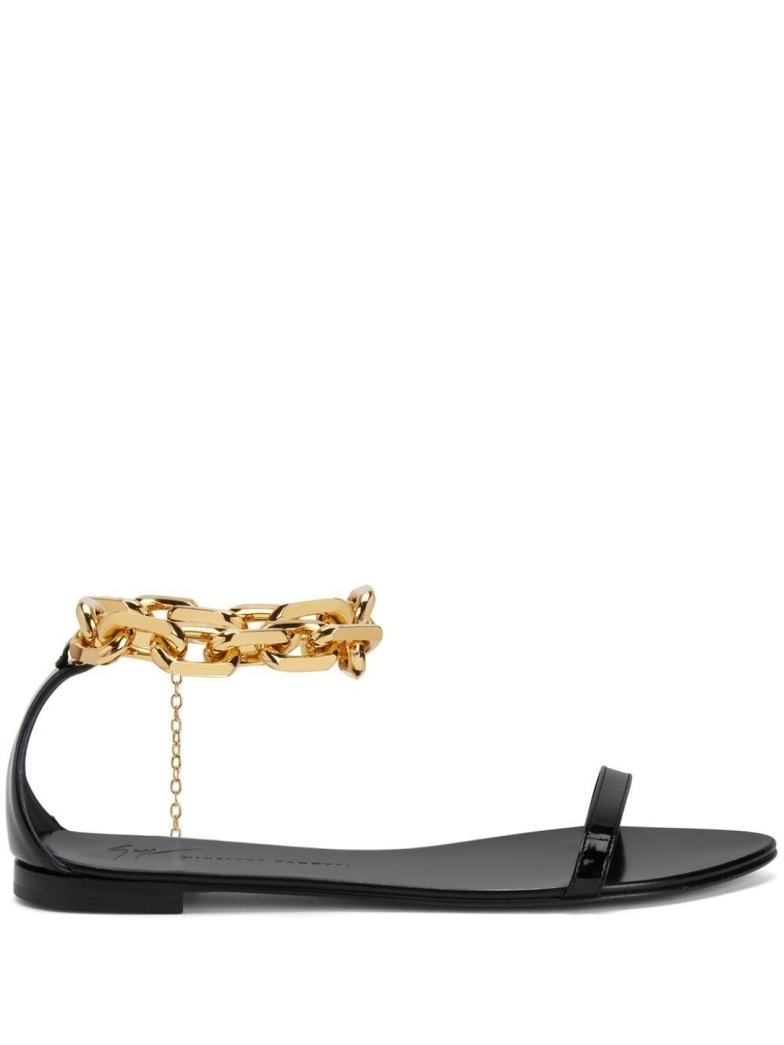 

Giuseppe Zanotti сандалии Intriigo Chain, черный