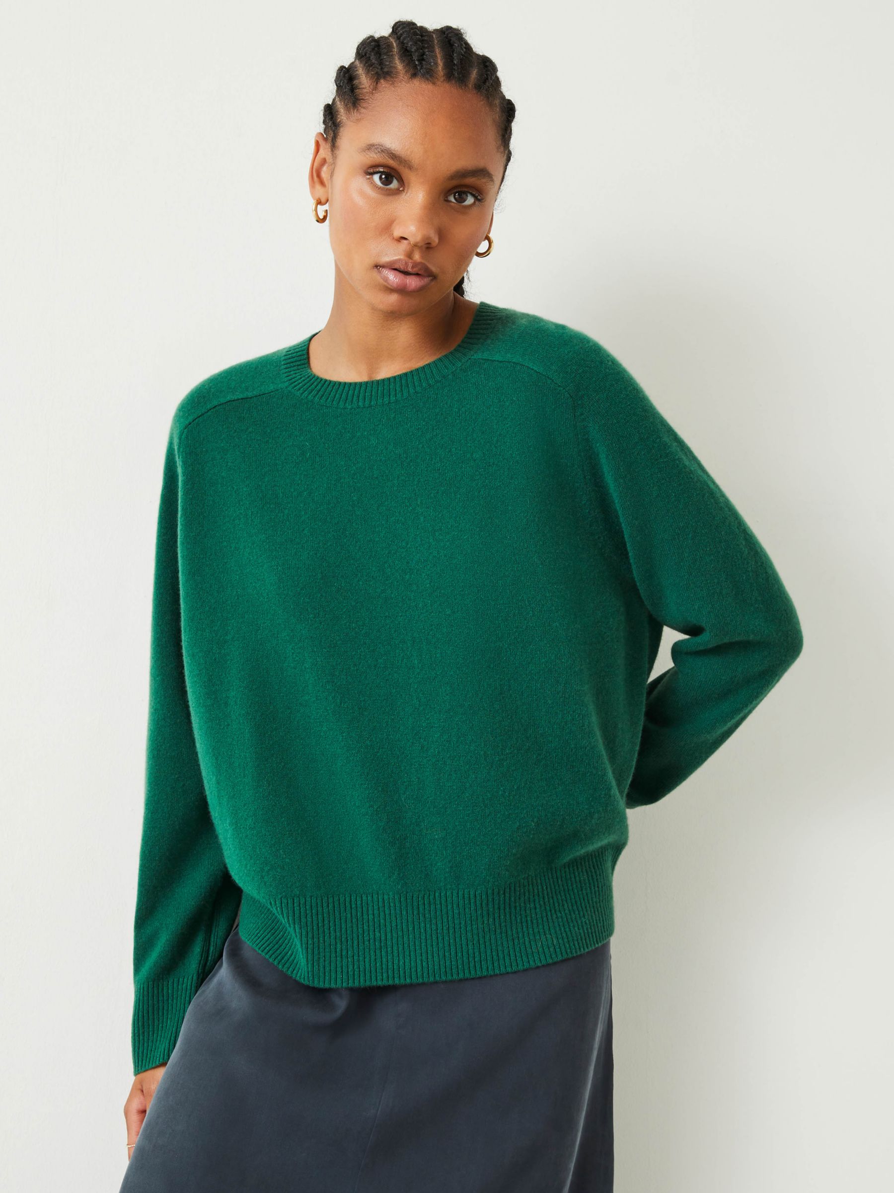 Alina Кашемировый Джемпер HUSH, изумрудно-зеленый мужской кашемировый свитер теплый трикотажный джемпер из 100% чистого кашемира с круглым вырезом 10 цветов зима 2021
