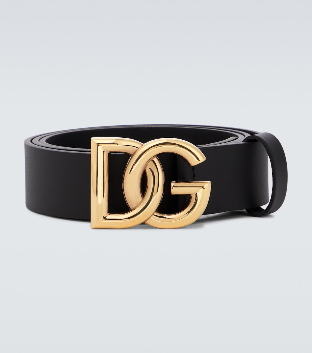 Ремень с логотипом DG Dolce&Gabbana, золотой