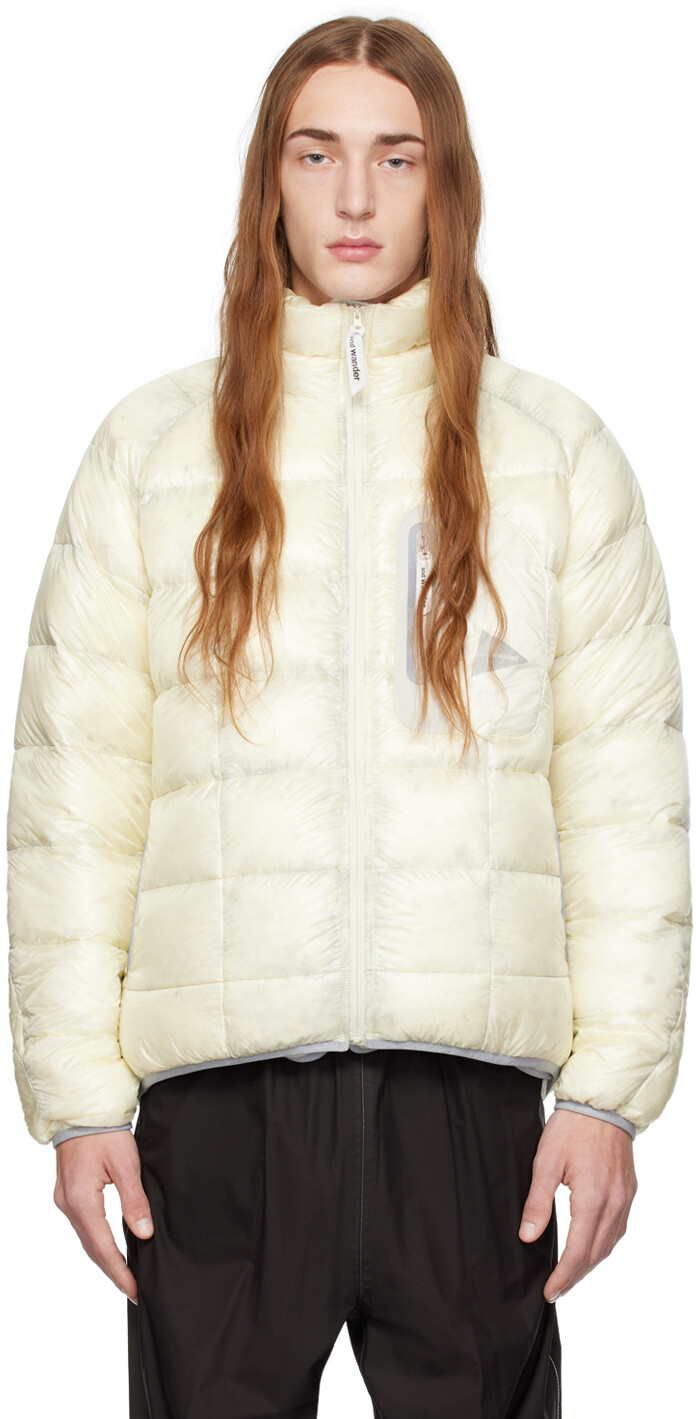 

Складная пуховая куртка Off-White Diamond Stitch and wander