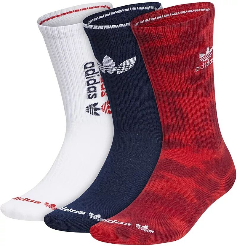 

Мужские цветные носки Adidas Originals Crew — набор из 3 штук, мультиколор