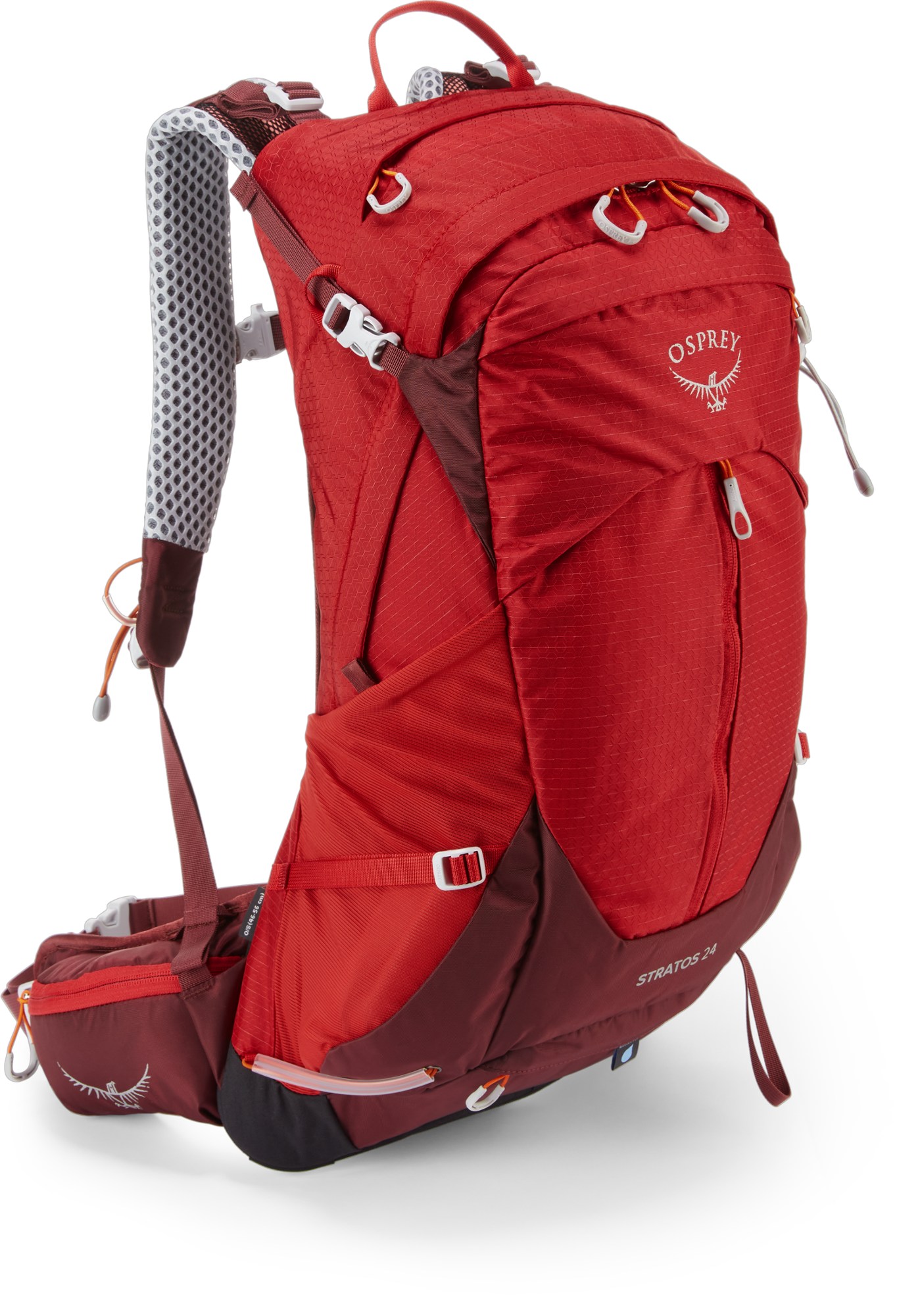 рюкзак дорожный stratos osprey цвет tunnel vision grey Stratos 24 Pack — мужские Osprey, красный