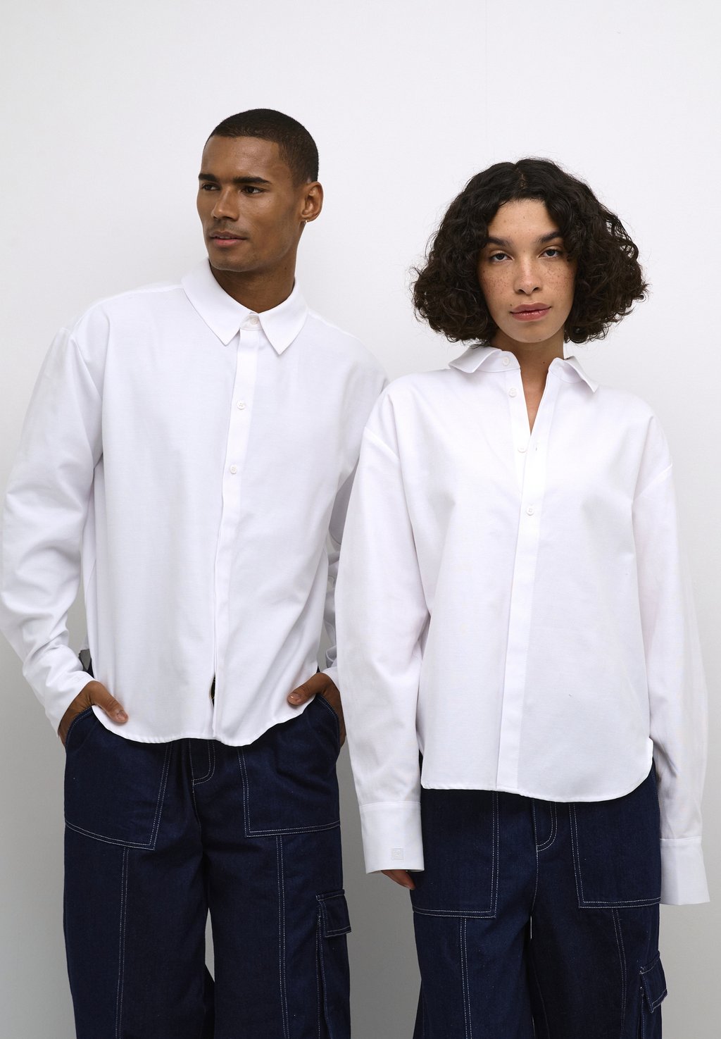 Блузка-рубашка CONNIELN Lounge Nine, цвет bright white