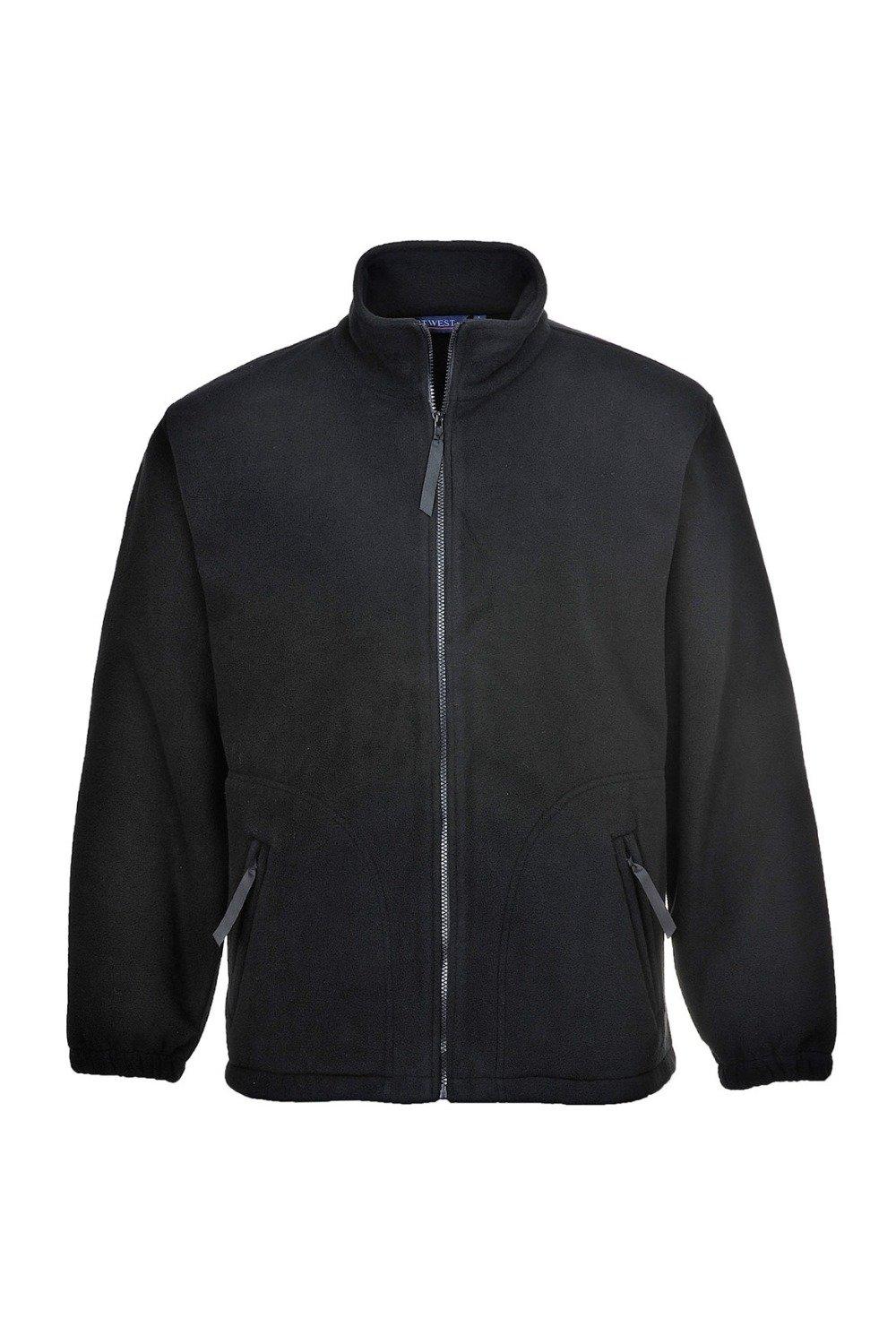 Флисовая куртка Argyll с защитой от скатывания (F400) Portwest, черный творог правильныйтворог традиционный 9% 400 г