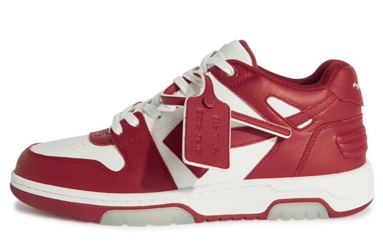 

Кроссовки мужские Off-White Out Of Office, красный / белый