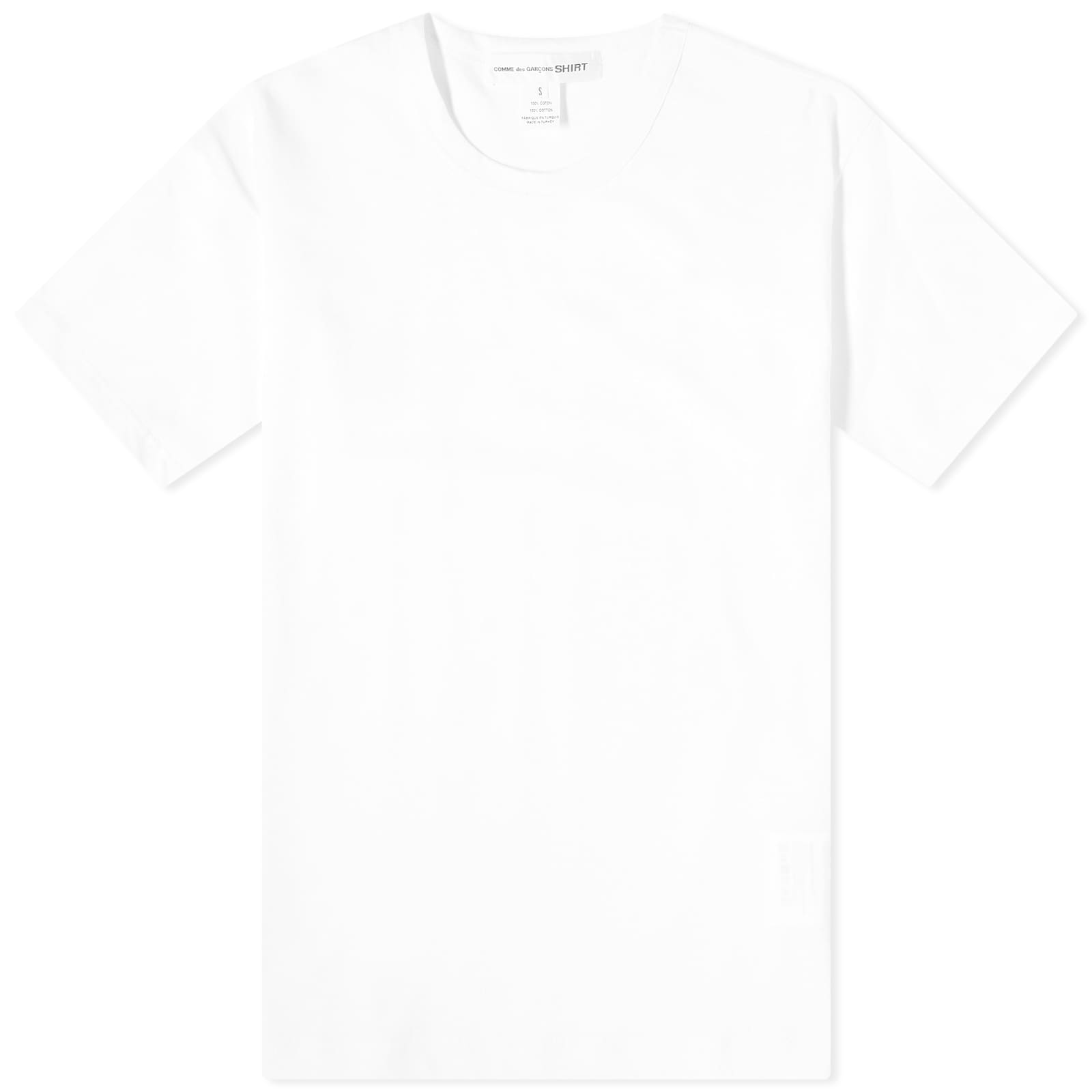 Футболка Comme Des Garçons Shirt Forever, белый мужские трусы comme des garcons shirt forever cotton brief белый размер m