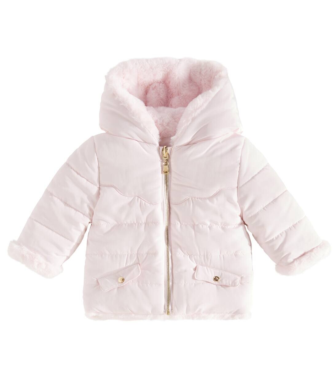 

Детская куртка из искусственной овчины Tartine Et Chocolat, цвет rose pale