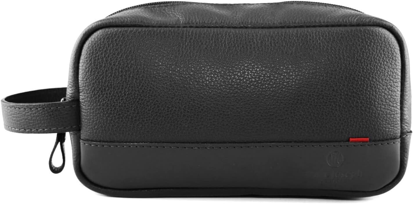 

Косметичка Travel Accessory Bag Marc Joseph New York, цвет Black Grainy Calf