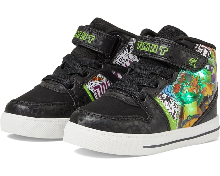 

Кроссовки Josmo Teenage Mutant Ninja Turtle High-Top Sneaker, черный/зеленый