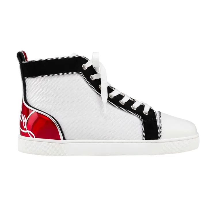 

Кроссовки Christian Louboutin Louis Flat Calf 'White Red', белый
