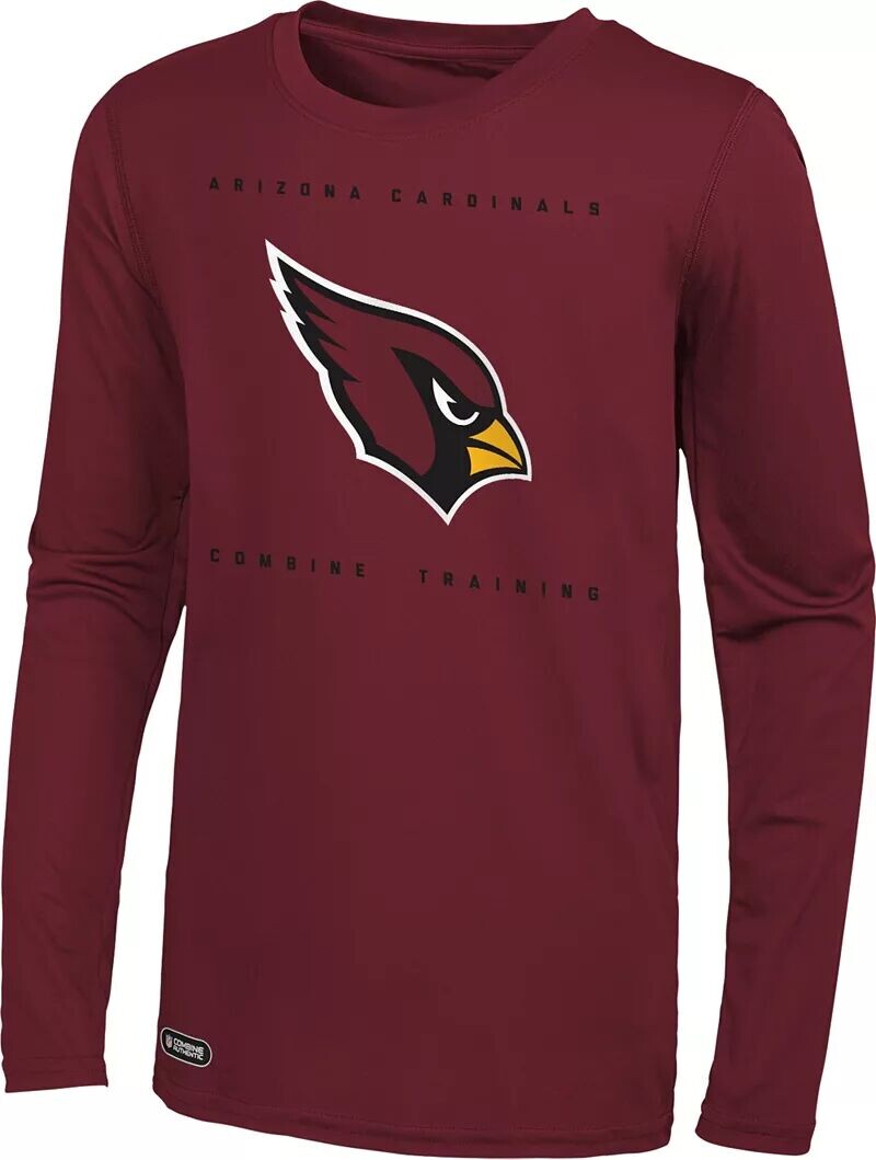 

Мужская футболка Nfl Combine Joint Arizona Cardinals Side Drill с длинными рукавами