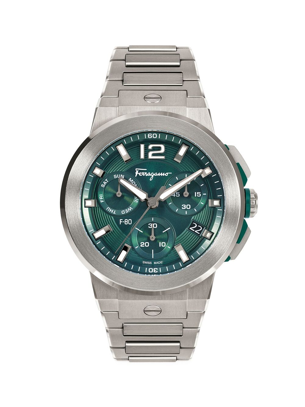 

Часы-браслет с хронографом F-80 Titanium Tech FERRAGAMO