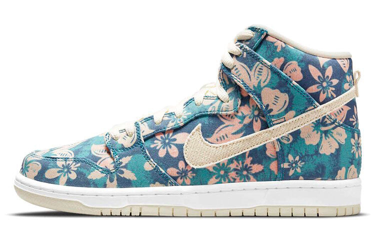 

Кроссовки Nike Dunk High женские, голубой