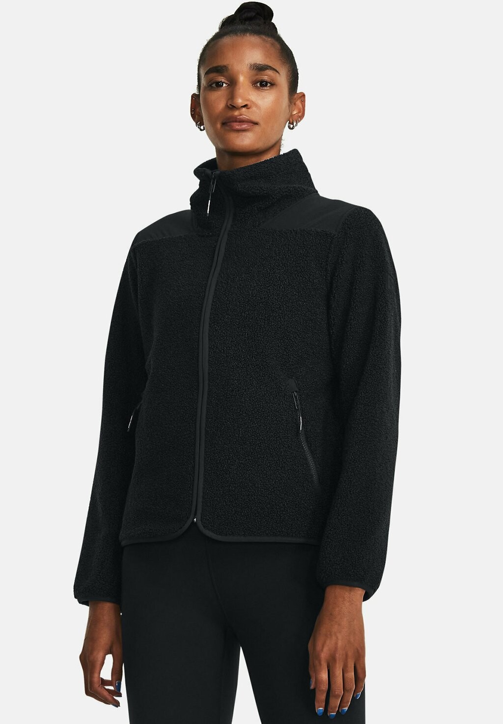 

Флисовая куртка MISSION Under Armour, черный