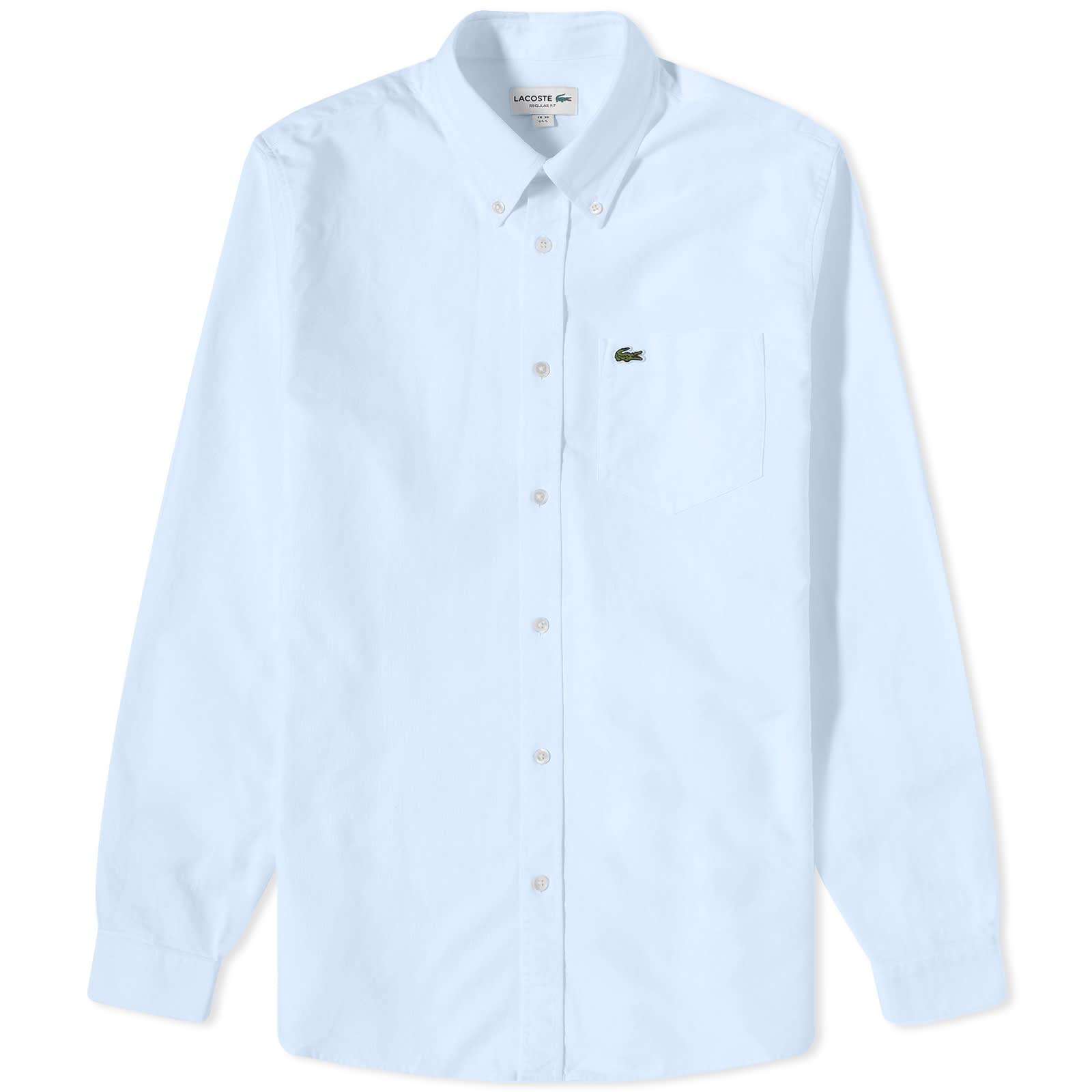 

Рубашка Lacoste Button Down Oxford, цвет Overview Blue