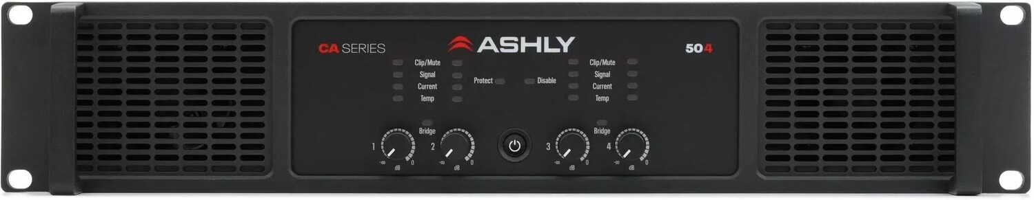 

Новый 4-канальный усилитель мощности Ashly CA-504 мощностью 500 Вт
