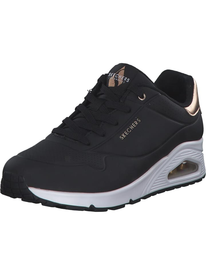 

Кроссовки на шнуровке Skechers, черный