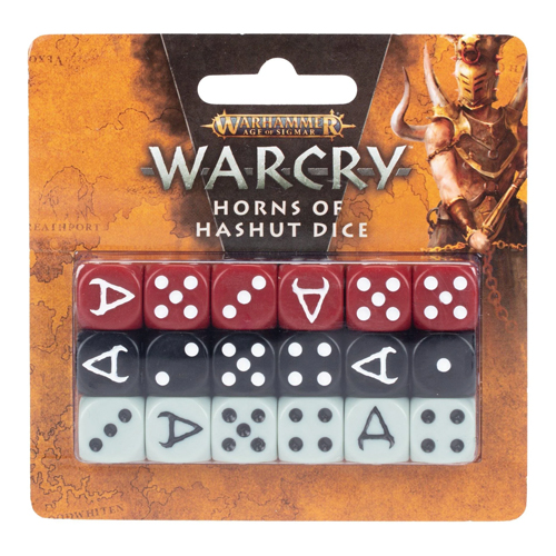 Игровые кубики Warcry: Horns Of Hashut Dice Games Workshop games workshop horns of hashut warcry warhammer