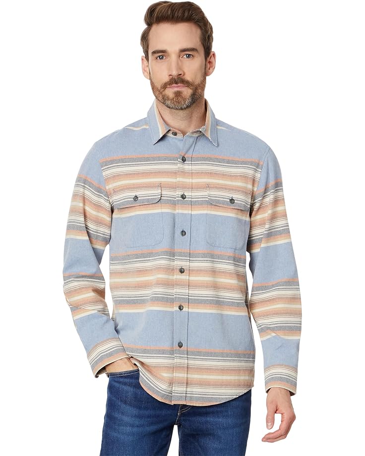 Рубашка Pendleton Beach Shack Shirt, цвет Soft Indigo Stripe