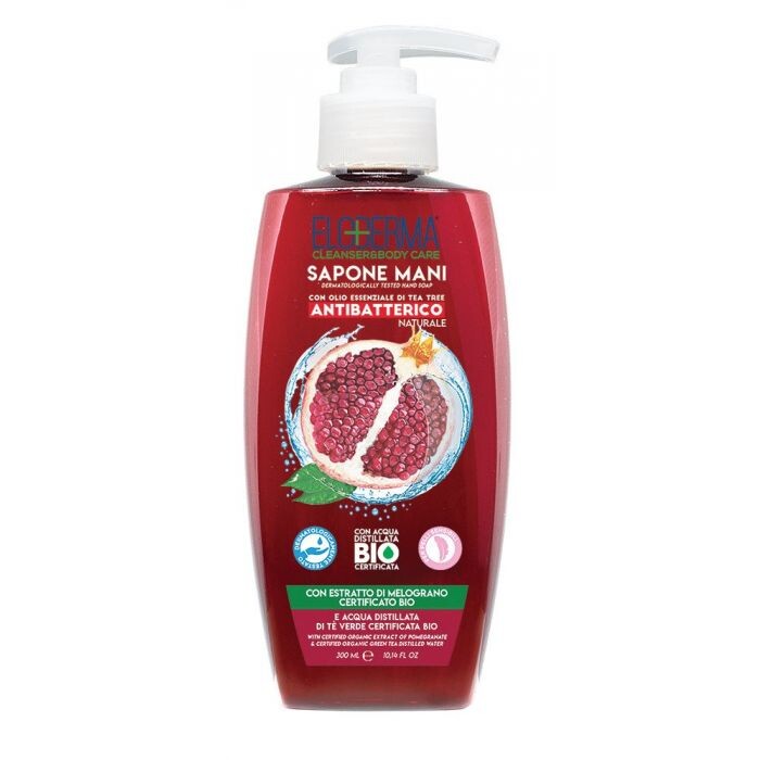 

Мыло Jabón de Manos Antibacteriano con Extracto de Granada Eloderma, 300 ml