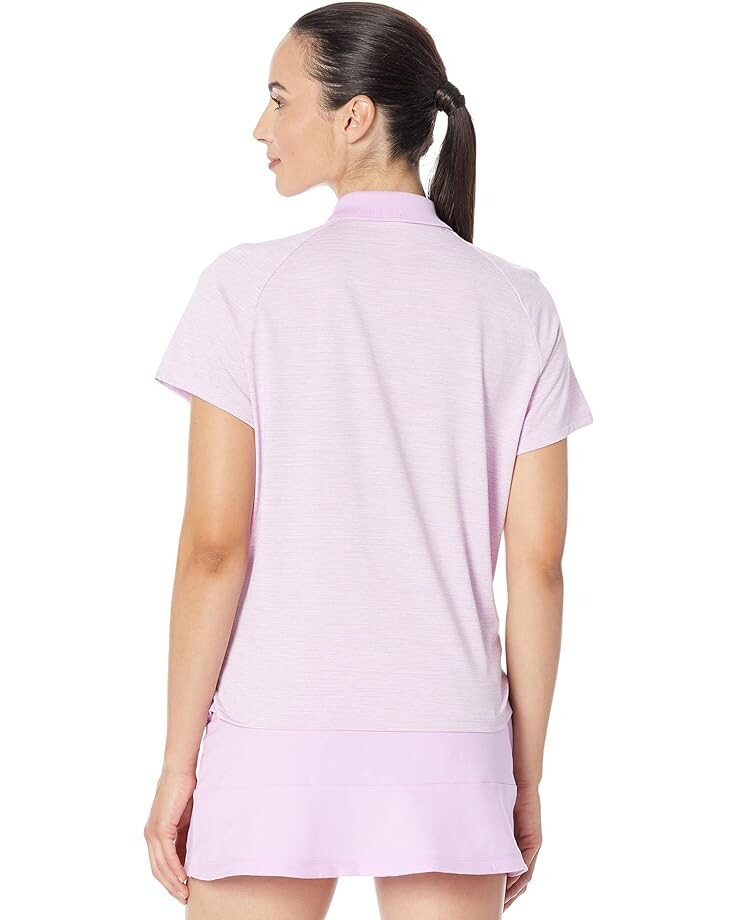 

Поло Adidas Mélange Polo Shirt, цвет Bliss Lilac