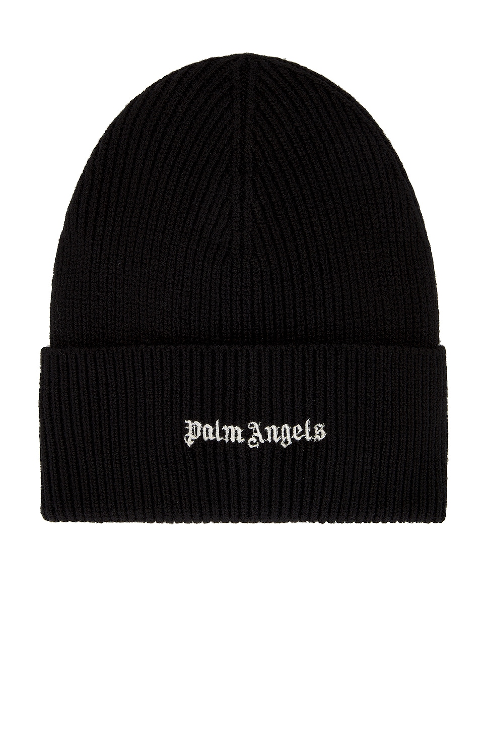 

Шапка Palm Angels Classic Logo Ribbed, черный